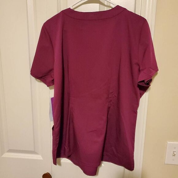 NWT The Purple Label Jane Top Scrubs Size XL - Picture 5 of 7
